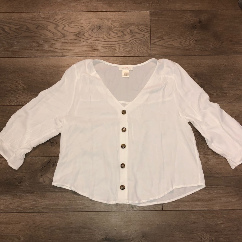 NWOT Button down Blouse